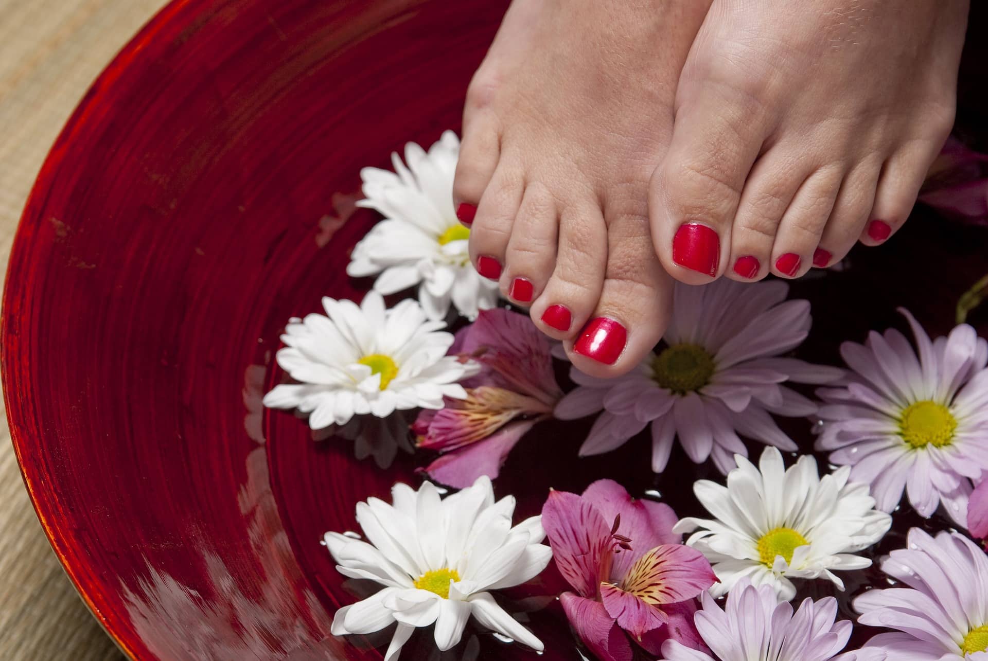 Pedicura sin esmalte permanente